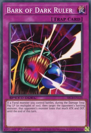 Bark of Dark Ruler (Common) (SBCB-EN124) - Speed Duel: Battle City Box 1st Edition