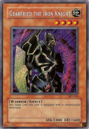 Gearfried the Iron Knight (Secret Rare) (BPT-012) - 2003 Collectors Tin Unlimited