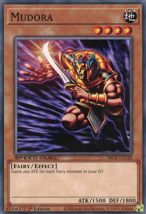Mudora (Common) (SBCB-EN128) - Speed Duel: Battle City Box 1st Edition