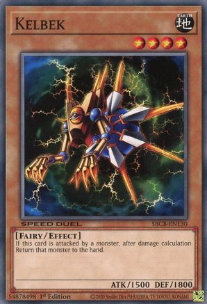 Kelbek (Common) (SBCB-EN130) - Speed Duel: Battle City Box 1st Edition