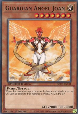 Guardian Angel Joan (Common) (SBCB-EN134) - Speed Duel: Battle City Box 1st Edition