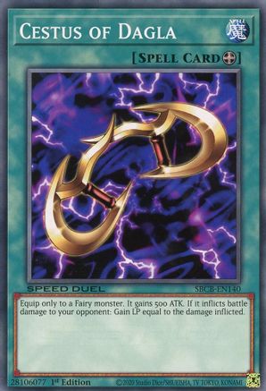 Cestus of Dagla (Common) (SBCB-EN140) - Speed Duel: Battle City Box 1st Edition