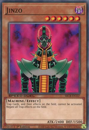 Jinzo (Common) (SBCB-EN147) - Speed Duel: Battle City Box 1st Edition