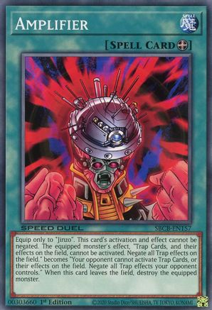 Amplifier (Common) (SBCB-EN157) - Speed Duel: Battle City Box 1st Edition