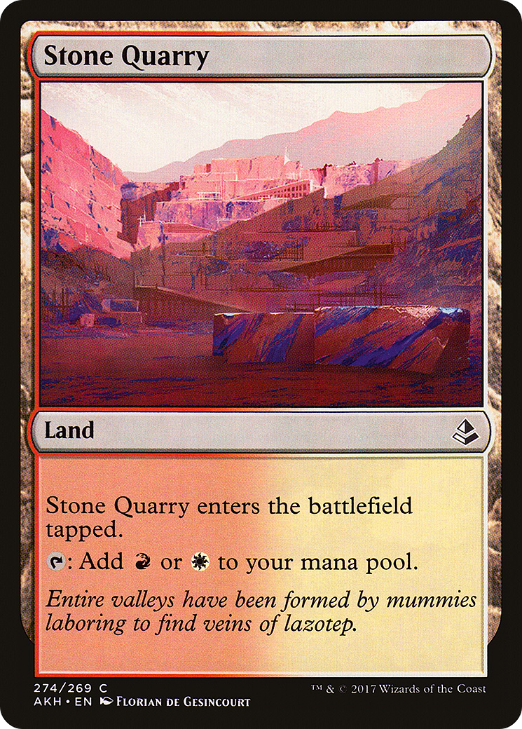 Stone Quarry (AKH-274) [Amonkhet]