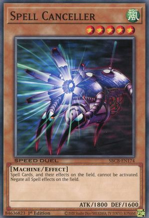 Spell Canceller (Common) (SBCB-EN174) - Speed Duel: Battle City Box 1st Edition