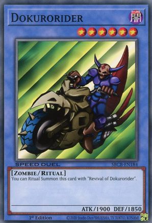 Dokurorider (Common) (SBCB-EN184) - Speed Duel: Battle City Box 1st Edition