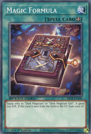 Magic Formula (Common) (SBCB-EN188) - Speed Duel: Battle City Box 1st Edition