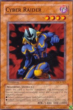 Cyber Raider (Common) (DCR-011) - Dark Crisis 1st Edition