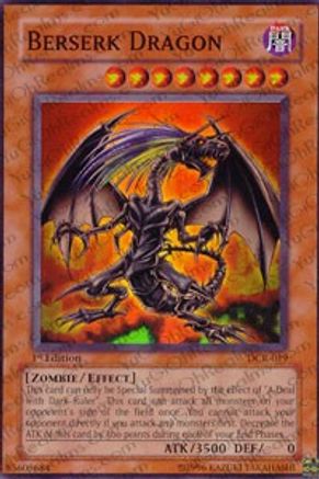 Berserk Dragon (Super Rare) (DCR-019) - Dark Crisis 1st Edition