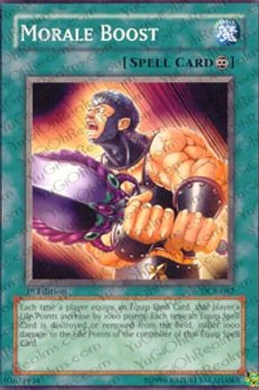 Morale Boost (Common) (DCR-042) - Dark Crisis 1st Edition