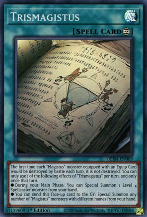 Trismagistus (Super Rare) (GEIM-EN009) - Genesis Impact 1st Edition