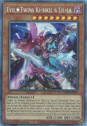 Evil Twins Ki-sikil & Lil-la (Collector's Rare) (GEIM-EN017) - Genesis Impact 1st Edition