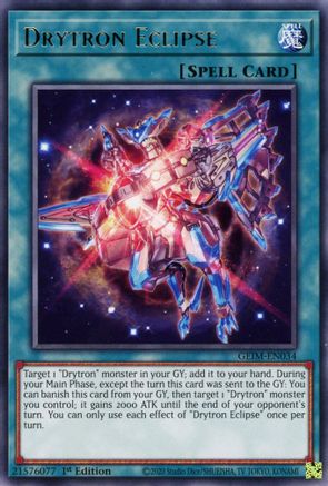 Drytron Eclipse (Rare) (GEIM-EN034) - Genesis Impact 1st Edition
