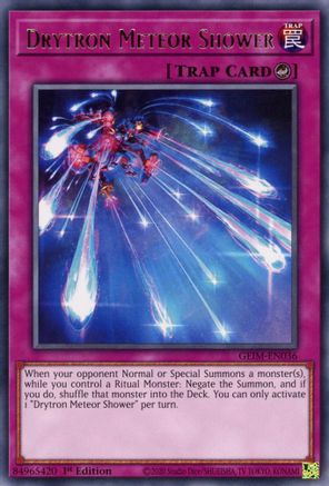 Drytron Meteor Shower (Rare) (GEIM-EN036) - Genesis Impact 1st Edition