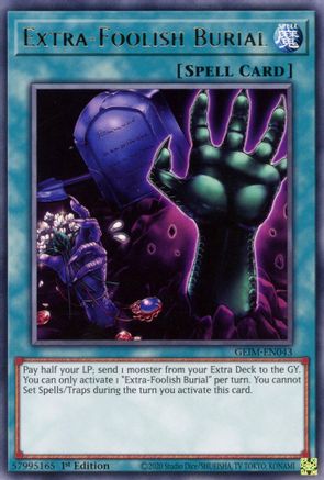 Extra-Foolish Burial (Rare) (GEIM-EN043) - Genesis Impact 1st Edition