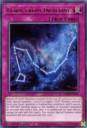 Born from Draconis (Rare) (GEIM-EN044) - Genesis Impact 1st Edition