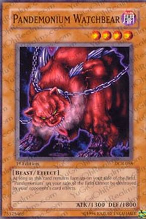 Pandemonium Watchbear (Common) (DCR-058) - Dark Crisis Unlimited