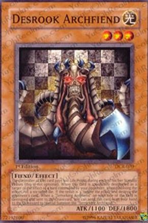 Desrook Archfiend (Common) (DCR-070) - Dark Crisis Unlimited