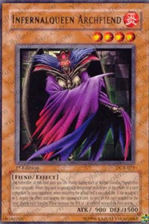 Infernalqueen Archfiend (Rare) (DCR-071) - Dark Crisis 1st Edition