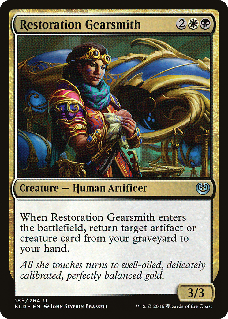 Restoration Gearsmith (KLD-185) [Kaladesh]