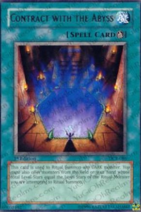 Contract with the Abyss (Rare) (DCR-086) - Dark Crisis 1st Edition