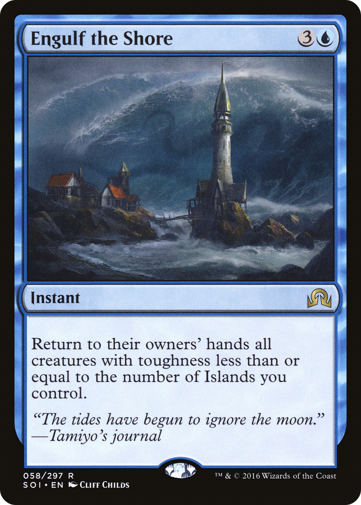 Engulf the Shore (SOI-058) [Shadows over Innistrad] Foil