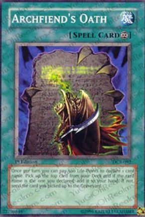 Archfiend's Oath (Common) (DCR-092) - Dark Crisis Unlimited