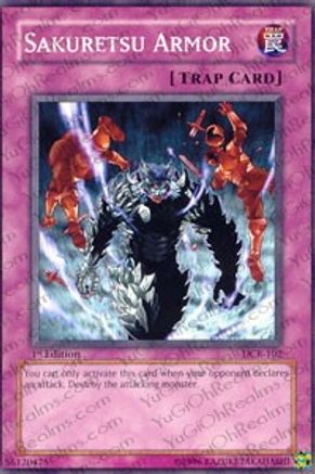 Sakuretsu Armor (Common) (DCR-102) - Dark Crisis 1st Edition