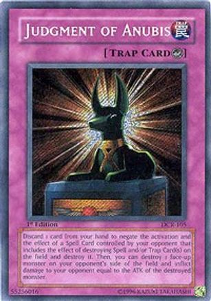 Judgment of Anubis (Secret Rare) (DCR-105) - Dark Crisis Unlimited