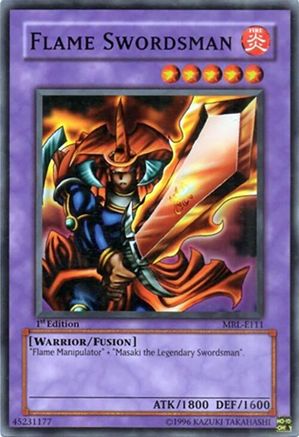 Flame Swordsman (Common) (MRL-E111) - Magic Ruler 1st Edition