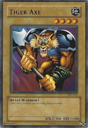 Tiger Axe (Rare) (TP1-012) - Tournament Pack 1 Unlimited