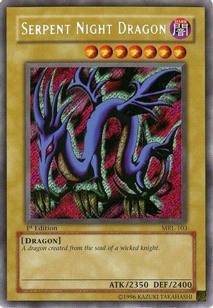 Serpent Night Dragon (Secret Rare) (MRL-103) - Magic Ruler 1st Edition