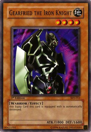 Gearfried the Iron Knight (Common) (SDJ-012) - Starter Deck: Joey Unlimited