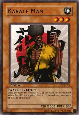 Karate Man (Common) (SDJ-013) - Starter Deck: Joey Unlimited