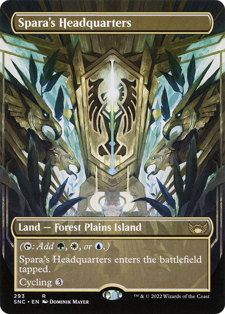 Spara's Headquarters (Borderless) (SNC-293) [Streets of New Capenna] Foil