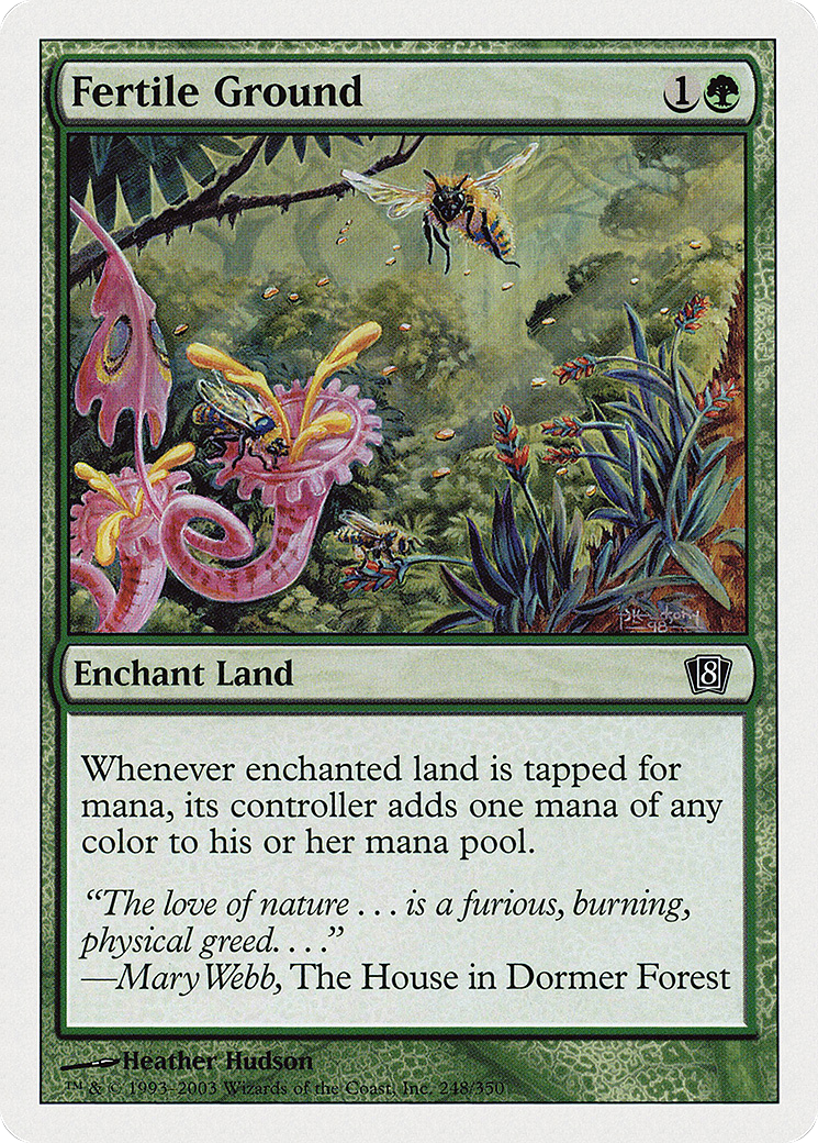 Fertile Ground (8ED-248) [8th Edition] Foil
