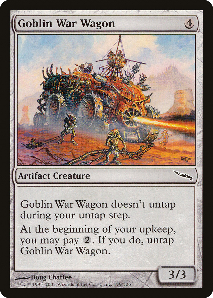 Goblin War Wagon (MRD-179) [Mirrodin] Foil