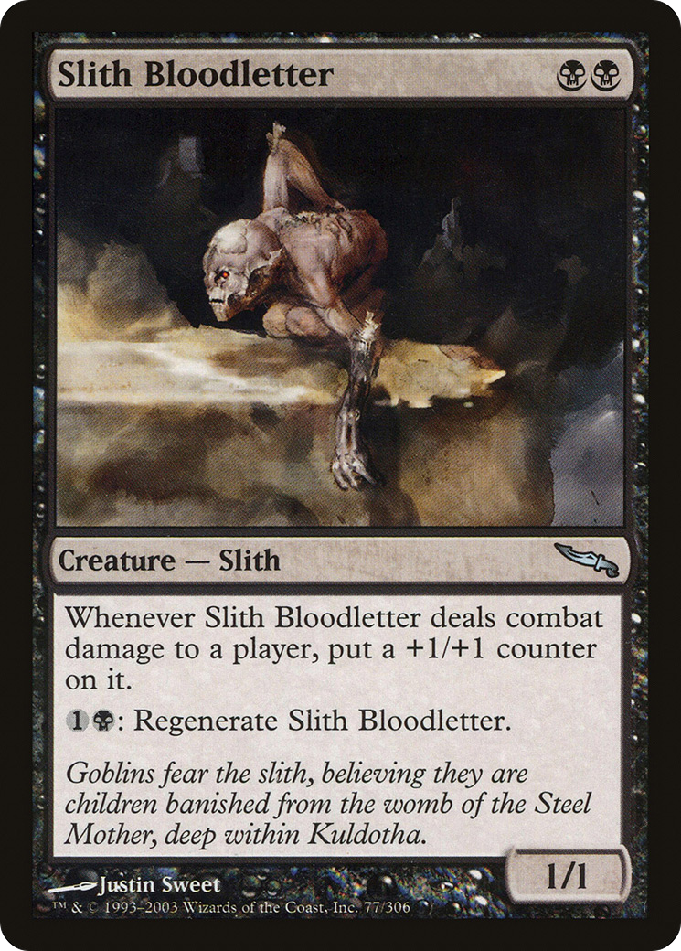 Slith Bloodletter (MRD-077) [Mirrodin] Foil