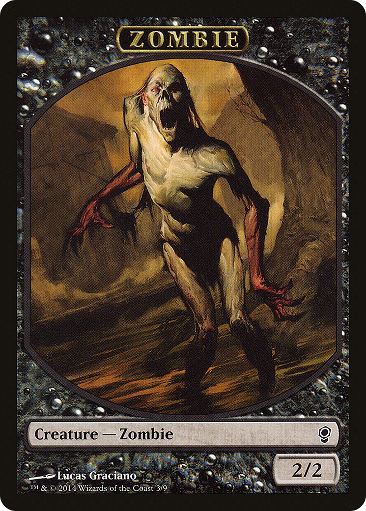 Zombie Token (CNS-003) [Conspiracy Tokens]