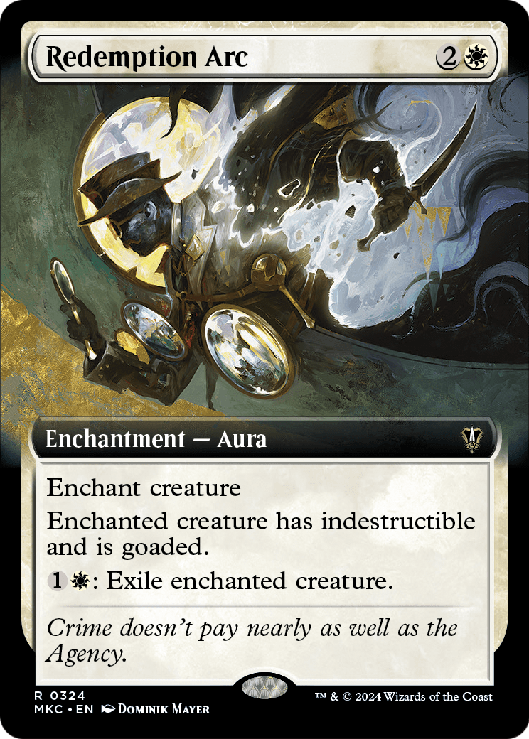 Redemption Arc (Extended Art) (MKC-324) [Murders at Karlov Manor Commander]