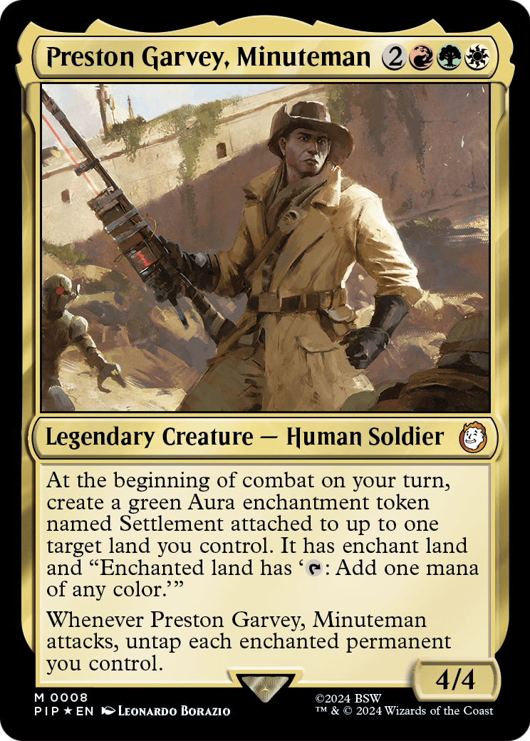 Preston Garvey, Minuteman (PIP-008) [Fallout] Foil