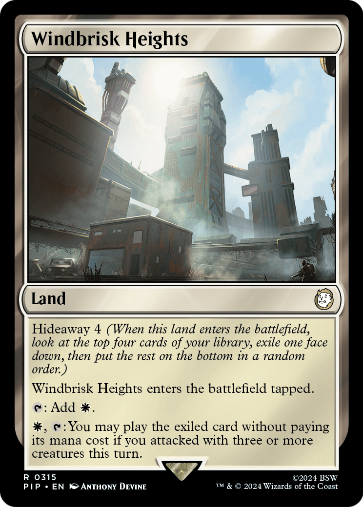 Windbrisk Heights (PIP-315) [Fallout]