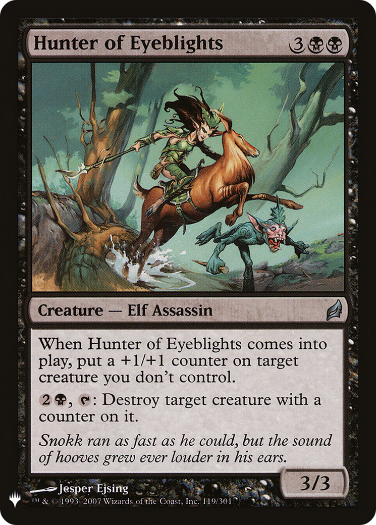 Hunter of Eyeblights (LIST-119) [The List]