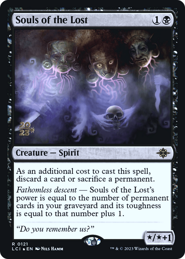 Souls of the Lost (PRE-121) [The Lost Caverns of Ixalan Promos] Foil