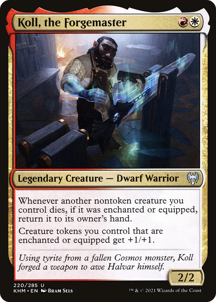 Koll, the Forgemaster (KHM-220) [Kaldheim] Foil