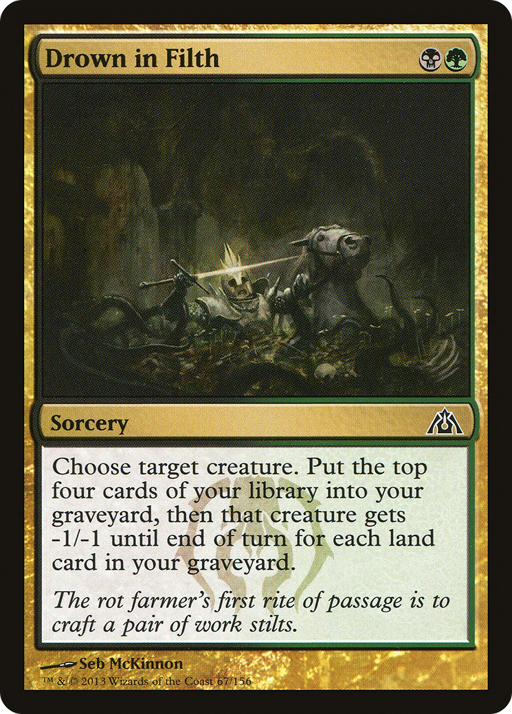 Drown in Filth (DGM-067) [Dragon's Maze]
