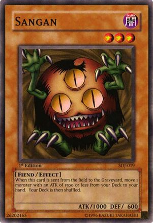 Sangan (Common) (SDJ-019) - Starter Deck: Joey 1st Edition