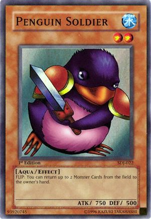 Penguin Soldier (Super Rare) (SDJ-022) - Starter Deck: Joey Unlimited