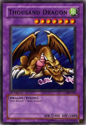 Thousand Dragon (Common) (SDJ-023) - Starter Deck: Joey Unlimited